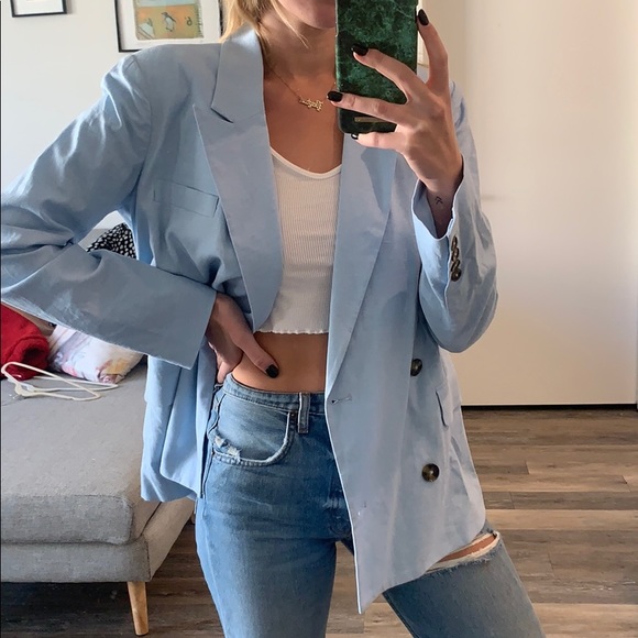 LPA Jackets & Blazers - LPA Oversized Linen Blazer